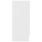 vidaXL Armoire à vitrine Blanc 120x30 5x70 cm Bois d'ingénierie