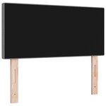 Tête de lit vidaXL Design Simple Gris Clair 80 cm Tissu Côtelé