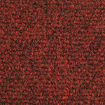 vidaXL Tapis autoadhésifs de marches 5 Pièces Rouge 65x21x4 cm Aiguilleté
