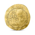 Joséphine Baker - Monnaie de 50€ Or