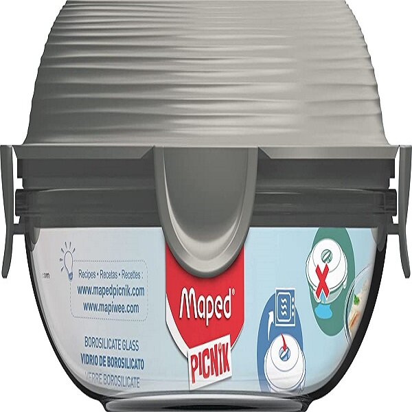 Maped PICNIK Assiette à déjeuner CONCEPT, en verre