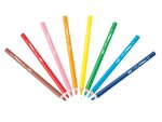 Etui de 8 crayons de couleur KIDS SUPERSOFT Mine large 8 Couleurs BIC