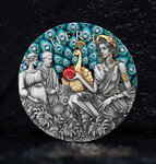 HERA Divine Beauty 2 Once Argent Monnaie 5 Dollars Niue 2025