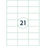 Boîte 2100 Etiquettes Universelles 70 x 42 4 mm Blanc RILLPRINT