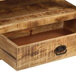 vidaXL Meuble TV 120x35x45 cm Bois solide de manguier