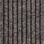 vidaXL Paillasson rayé Beige 60x80 cm