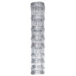vidaXL Clôture de jardin Acier galvanisé 50x1 2 m Argenté