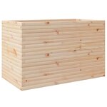 vidaXL Jardinière 110x60x68 5 cm bois de pin massif