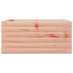 vidaXL Jardinière 50x50x23 cm bois massif douglas