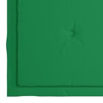 vidaXL Chaises Batavia avec coussins lot de 6 Bois de teck solide