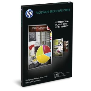 Hp papier photo brillant pagewide bro gl - a3 - 100 feuilles - 160 g - blanc