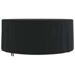 vidaXL Housses de salon de jardin 2 Pièces Ø 182x71 cm 420D tissu oxford