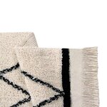 Tapis coton Berbère Criss - beige - 120 x 170