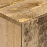 vidaXL Armoire de salle de bain 38x33x58 cm bois massif de manguier