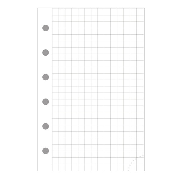 Recharge accessoire Exatime 29 quadrillé 5x5 32 feuillets 297x210 mm EXACOMPTA