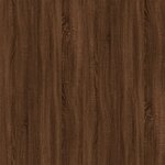 vidaXL Meuble TV mural Chêne marron 40x34 5x40 cm