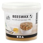 Cire d'abeille 100  naturelle pot 100 g