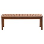 vidaXL Salon de jardin 4 Pièces Bois d'acacia solide