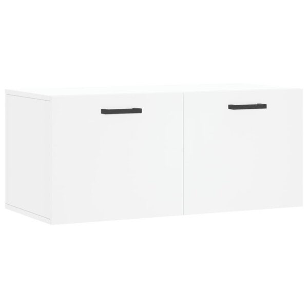 vidaXL Armoire murale blanc 80x36 5x35 cm bois d'ingénierie