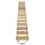 vidaXL Rouleau de terrasse 35x300 cm Bois de pin imprégné