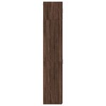 vidaXL Armoire de rangement mince chêne marron 40x42 5x225 cm