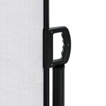 vidaXL Auvent latéral rétractable blanc 200x300 cm