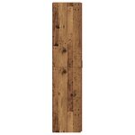 vidaXL Highboard vieux bois 70x42.5x185 cm bois d'ingénierie