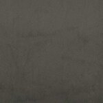 vidaXL Cadre de lit sans matelas gris foncé 160x200 cm velours
