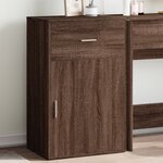 vidaXL Armoire de rangement chêne marron 56 5x39x90 cm bois ingénierie