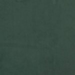 vidaXL Cadre de lit sans matelas vert foncé 80x200 cm velours
