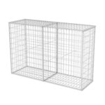 vidaXL Panier de gabion Acier galvanisé 150x50x100 cm