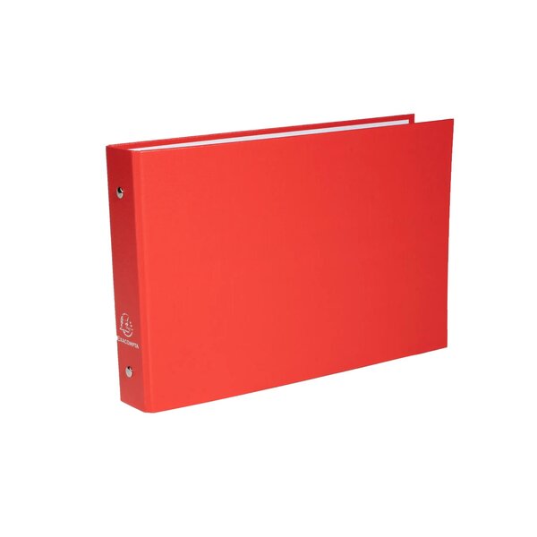 Classeur Rembordé Polypropylène Avec Intercalaires Pour Fiches Bristol 148x210 2 Anneaux 25mm - Couleurs Assorties - X 10 - Exacompta