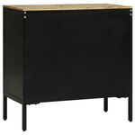 vidaXL buffet 70x35x70 cm en bois massif de mangue