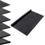 vidaXL Tapis en caoutchouc antidérapant 1 2x5 m 1 mm Lisse