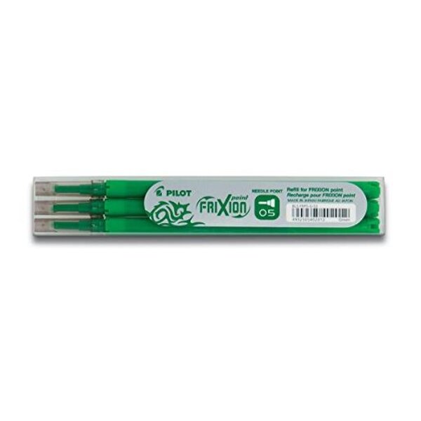 Set de 3 Recharges friXion Point (BLS-FRP5) Vert PILOT