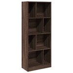 vidaXL Bibliothèque chêne marron 57x28 5x141 cm bois d'ingénierie