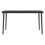 vidaXL Mobilier à dîner de jardin coussins 7 Pièces Résine tressée Verre