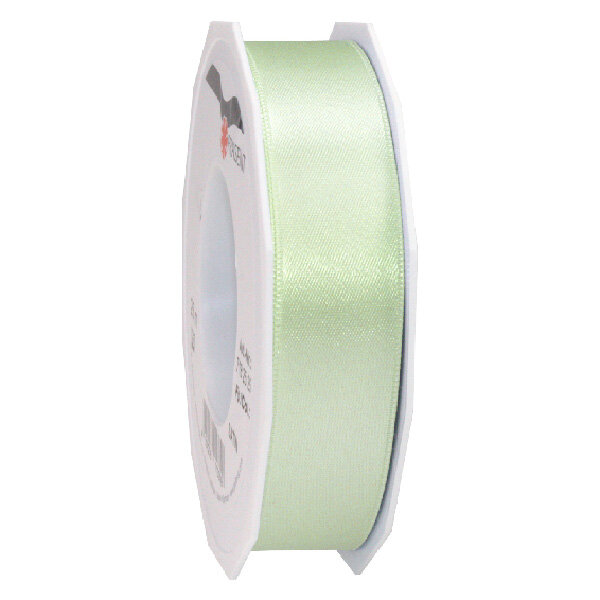 Satin double face 25-m-rouleau 25 mm menthe