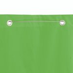 vidaXL Écran de balcon Vert clair 80x240 cm Tissu Oxford