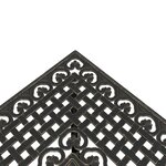 vidaXL Ensemble manger de jardin 5 Pièces bronze aluminium coulé