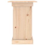 vidaXL Support à fleurs 40x40x60 cm Bois de pin solide