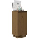 vidaXL Buffet Marron miel 31 5x34x75 cm Bois massif de pin