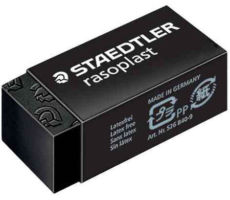 Gomme RASOPLAST B40 Black Line Noire STAEDTLER