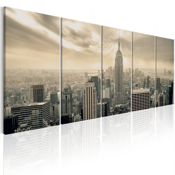 Tableau - beige manhattan l x h en cm 200x80