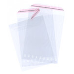 Lot de 1000 sachets plastiques autocollants 225x310mm standard 50µ