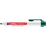 Marqueur Permanent retract 11 vert 1 5-3 mm x 10 EDDING