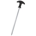 vidaXL Piquets de tente 12 Pièces 20 cm Ø7 mm acier galvanisé