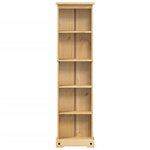 vidaXL Bibliothèque Corona 46x20x170 cm bois de pin massif