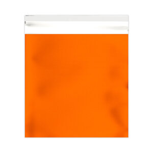 Lot de 50 sachet alu mat orange 165x165 mm