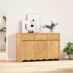 Buffet vidaXL "DRAMMEN" 114x43x75 5 cm en bois massif de pin
